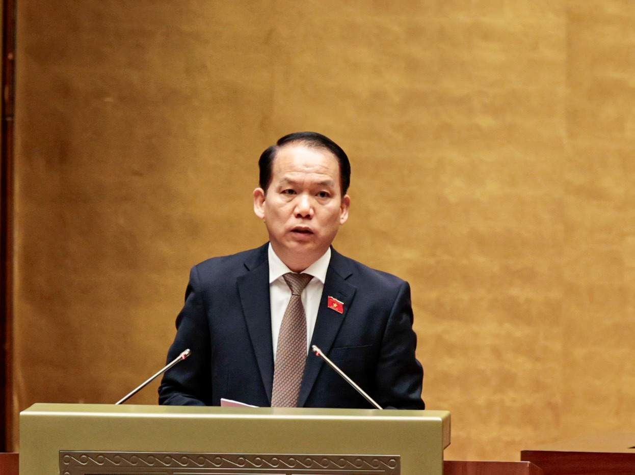 Chủ nhiệm Ủy ban Pháp luật Hoàng Thanh Tùng. (Ảnh: Như Ý)