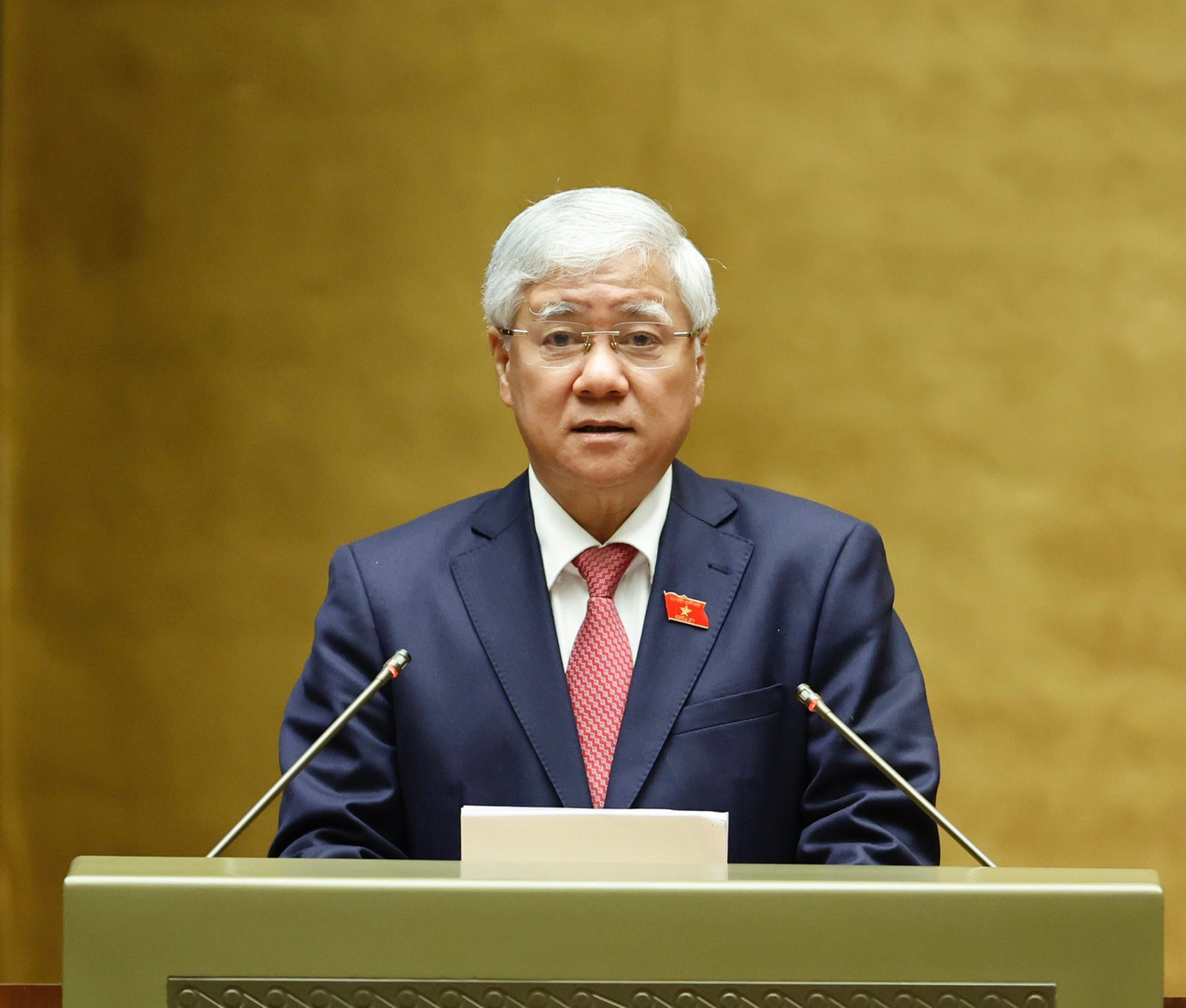 Ủy viên Bộ Chính trị, Chủ tịch Uỷ ban Trung ương MTTQ Việt Nam Đỗ Văn Chiến. Ảnh: Như Ý Ủy viên Bộ Chính trị, Chủ tịch Uỷ ban Trung ương MTTQ Việt Nam Đỗ Văn Chiến. Ảnh: Như Ý