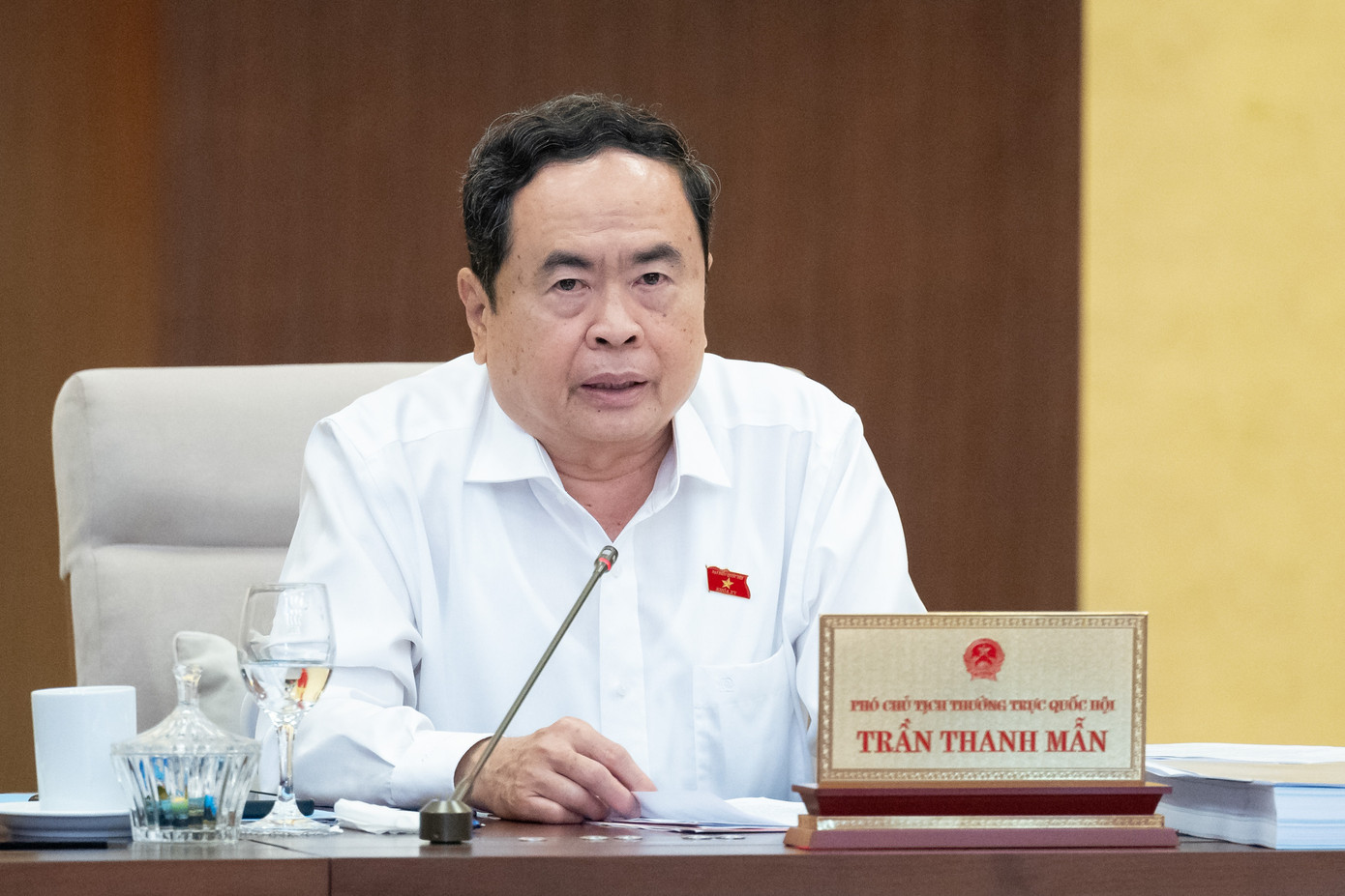 Phó Chủ tịch Thường trực Quốc hội Trần Thanh Mẫn. Phó Chủ tịch Thường trực Quốc hội Trần Thanh Mẫn.