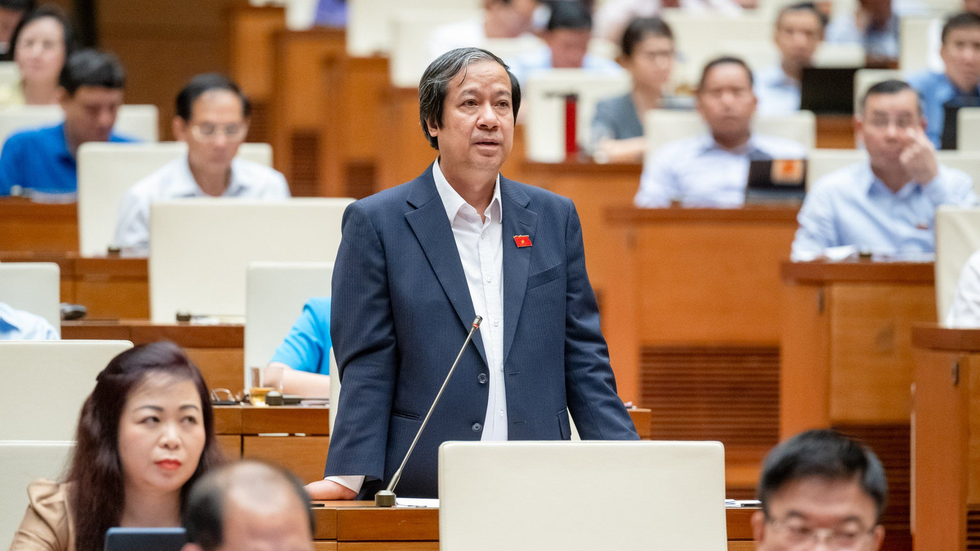 Bộ trưởng GD&ĐT Nguyễn Kim Sơn. Ảnh Như Ý Bộ trưởng GD&ĐT Nguyễn Kim Sơn. Ảnh Như Ý