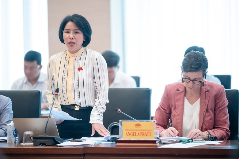 Các đại biểu tại phiên giải trình. (Ảnh: Quốc hội) Các đại biểu tại phiên giải trình. (Ảnh: Quốc hội)