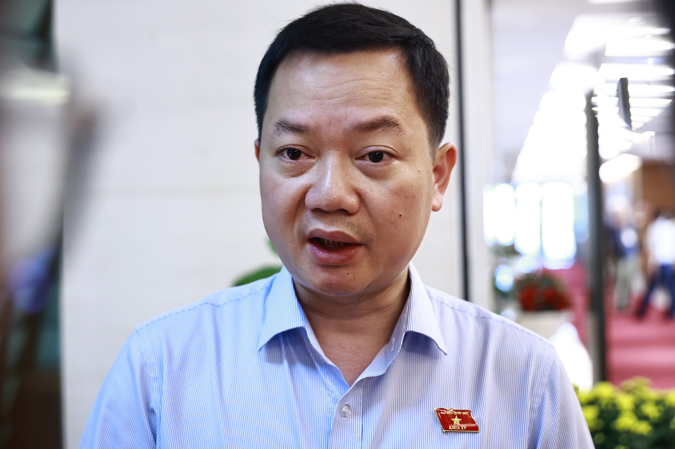 Ông Trịnh Xuân An, Ủy viên Thường trực Ủy ban Quốc phòng An ninh. Ảnh Như Ý