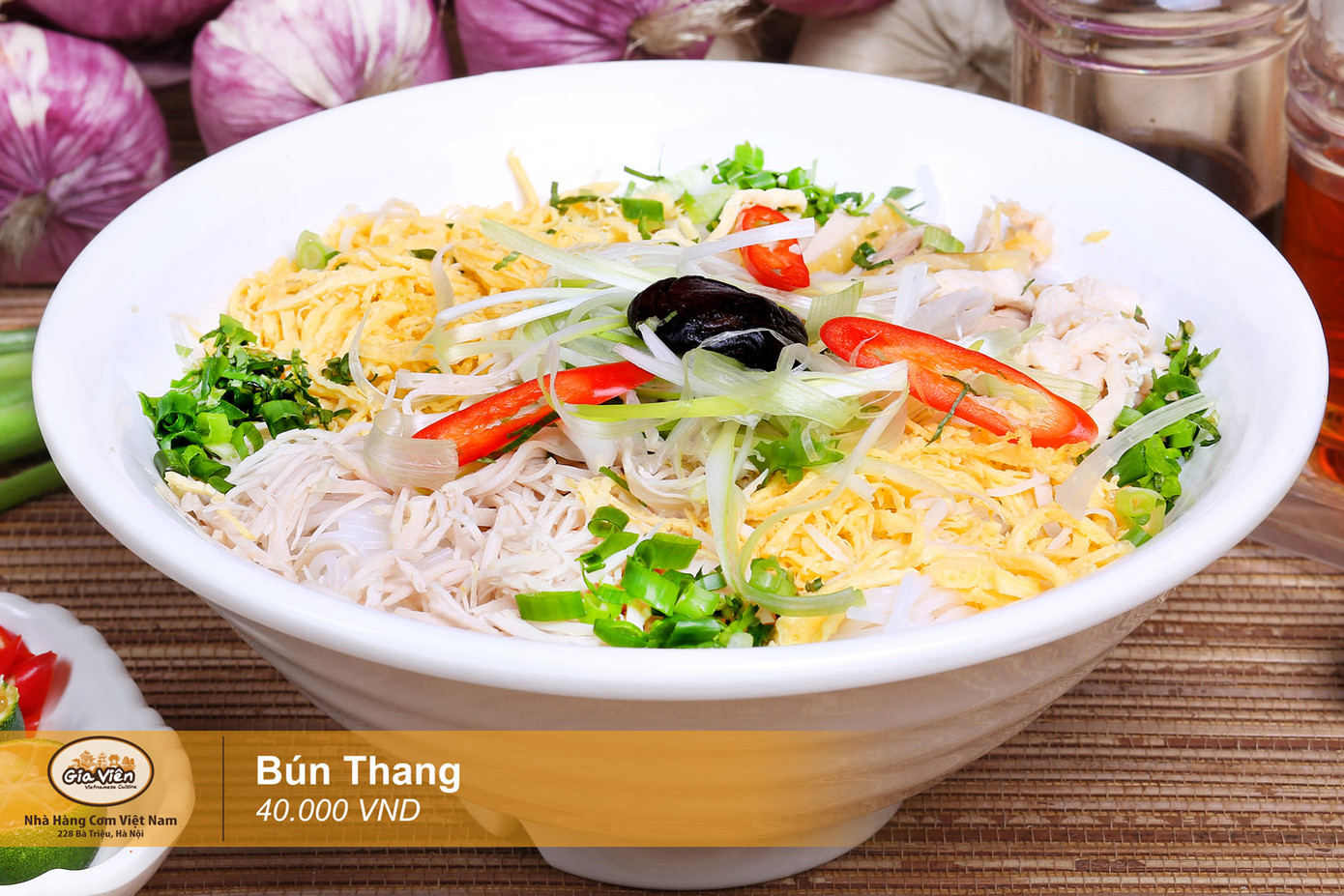 Bún thang – món ăn truyền thống của người Hà Nội