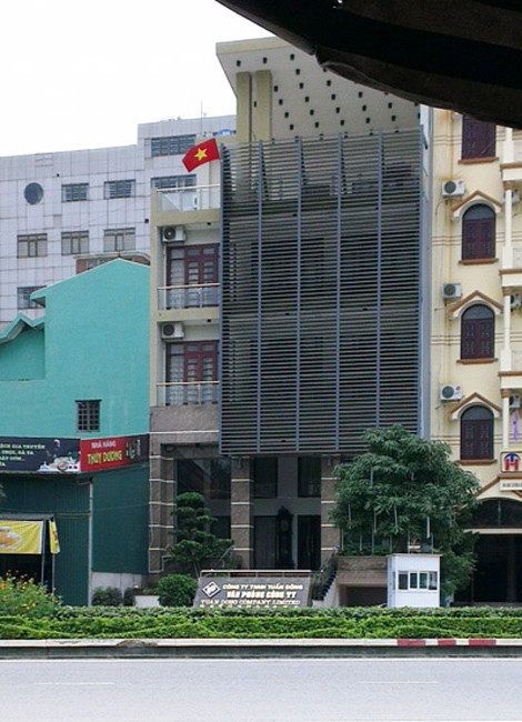 Trụ sở Công ty TNHH Tuấn Đông không còn tấp nập người ra vào như thời gian trước (Ảnh chụp chiều ngày 8/5/2013)