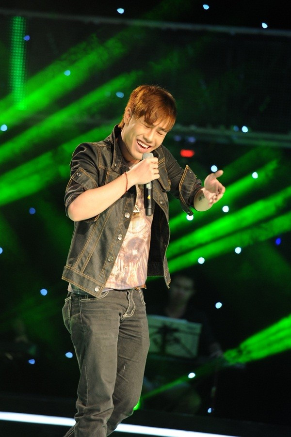 Thí sinh Đinh Quốc Anh Huy. Ảnh: Lý Võ Phú Hưng 