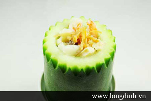 Hải sản tần bí xanh thanh mát