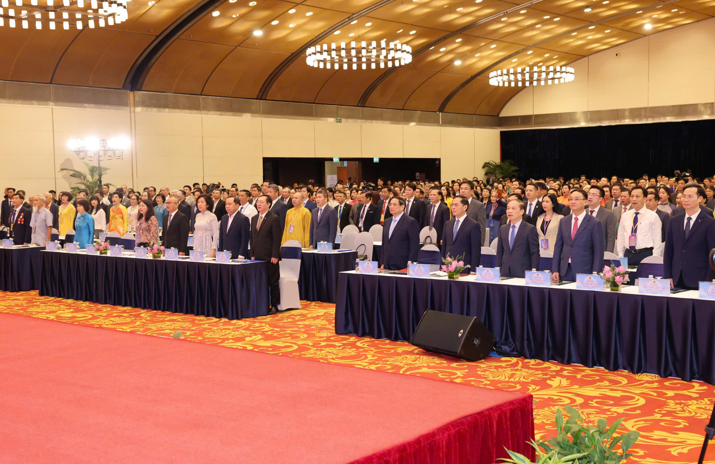 Toàn cảnh phiên khai mạc. (Ảnh: Nhật Minh)