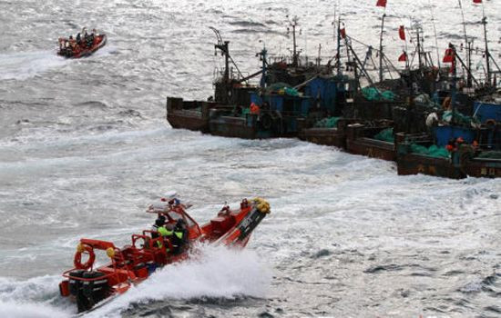 Mục đích của đợt truy quét này là nhằm bảo vệ tài nguyên biển 