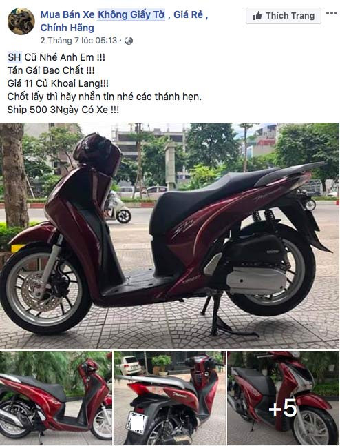 Sự thật kinh hoàng xe SH 30 triệu hậu World Cup ảnh 2