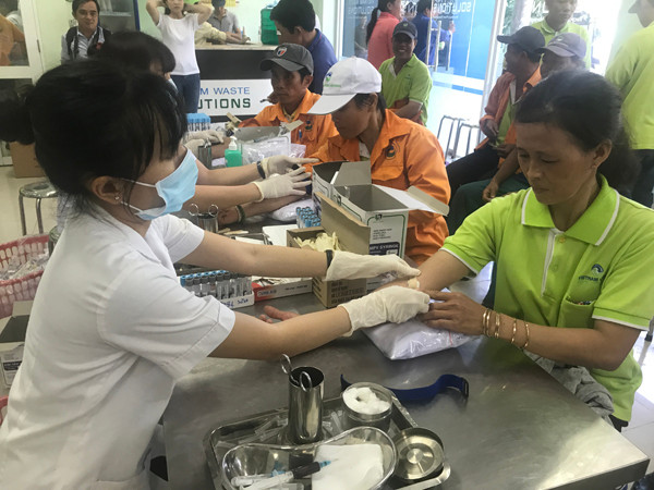 VWS chăm lo sức khỏe người lao động ảnh 4