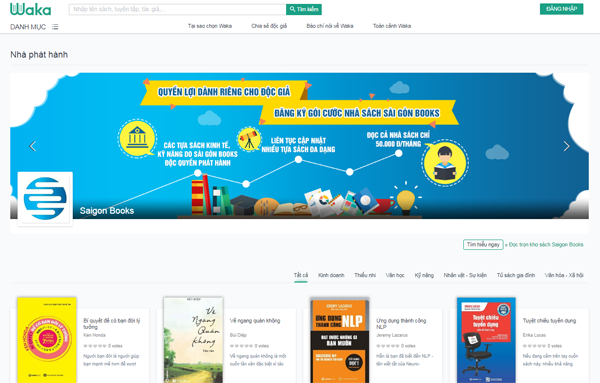 Nhà xuất bản và phát hành sách tự tin vào mảng kinh doanh sách điện tử ảnh 1