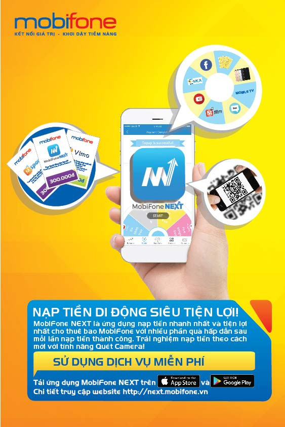 Nạp tiền thứ 4, nhận quà “bự” từ MobiFone ảnh 1
