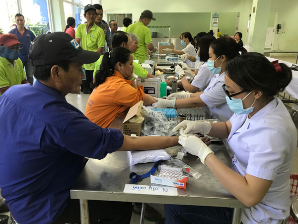 VWS chăm lo sức khỏe người lao động ảnh 2