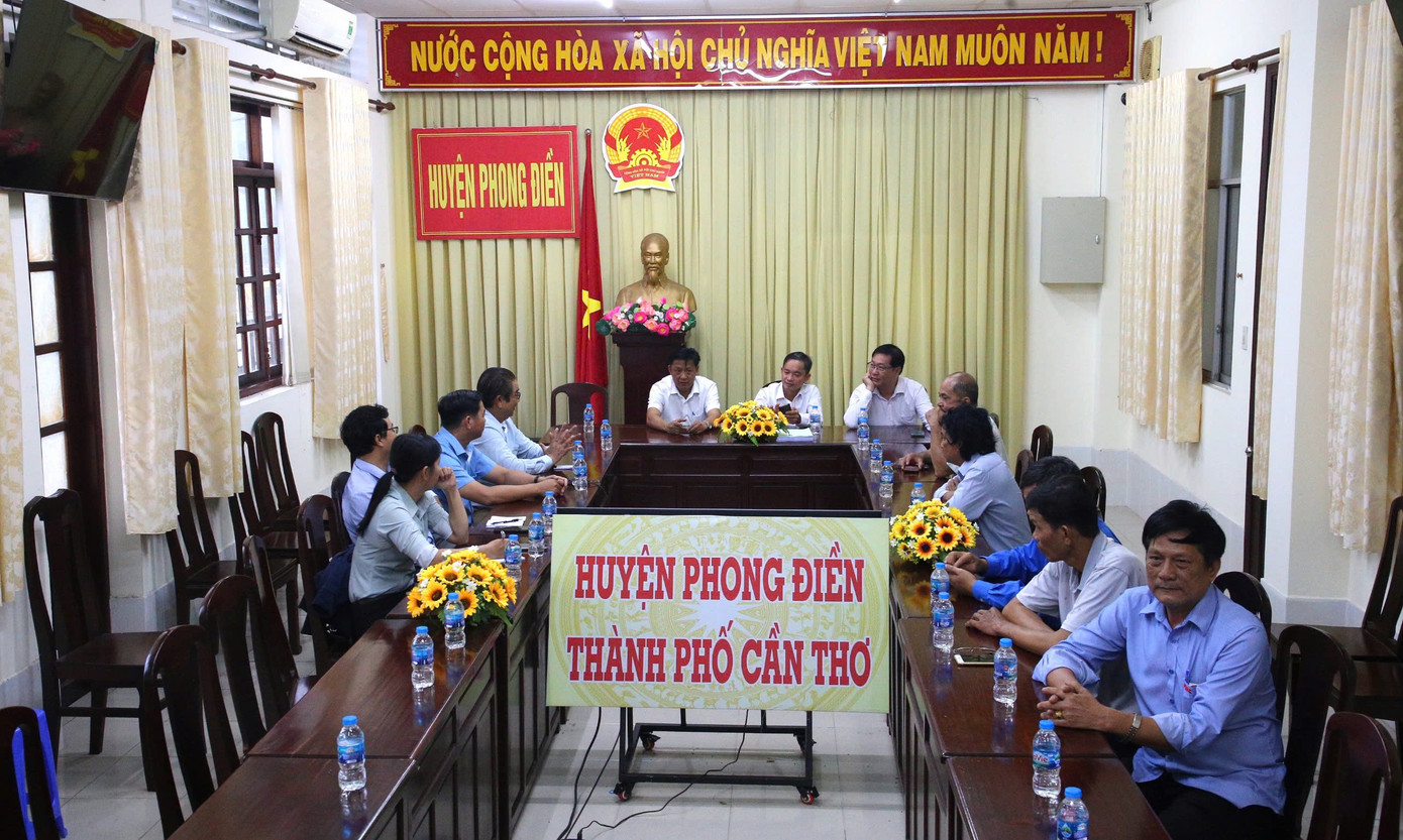 Điểm cầu hội thảo tại Cần Thơ.