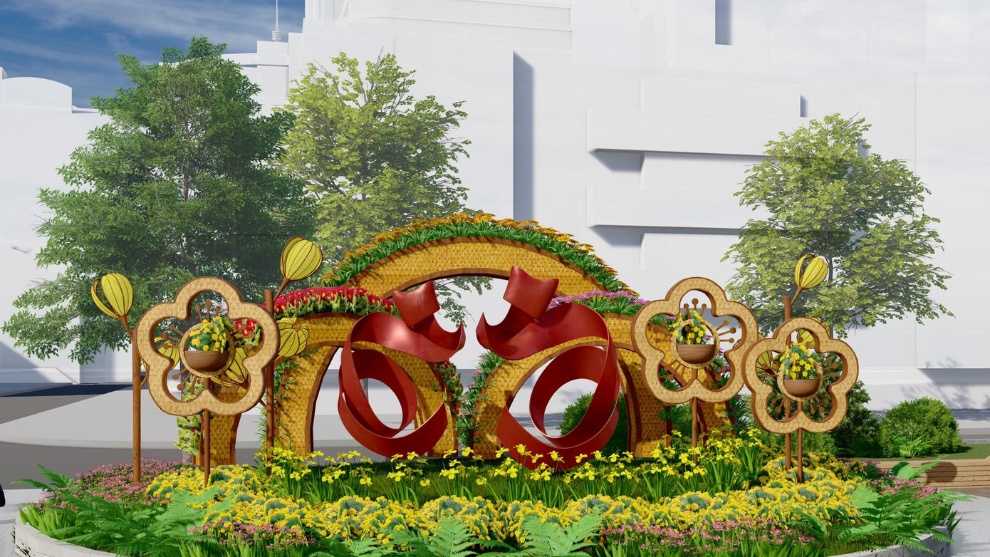 Thời gian thi công đường hoa diễn ra từ ngày 2/1/2023 đến 16h ngày 19/01/2023 (từ ngày 11 đến 28 tháng Chạp năm Nhâm Dần). Thời gian thi công đường hoa diễn ra từ ngày 2/1/2023 đến 16h ngày 19/01/2023 (từ ngày 11 đến 28 tháng Chạp năm Nhâm Dần).