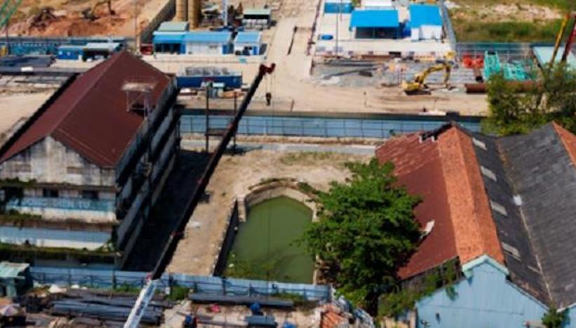 Khu đất được dự kiến sẽ được tôn tạo, tu bổ di tích Ba Son