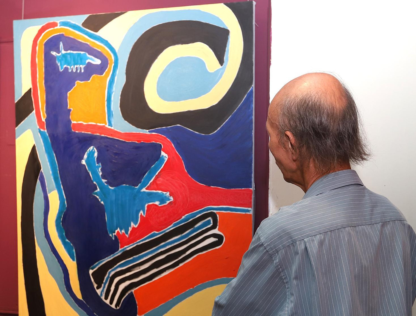 Triển lãm tranh của ông Bùi Quang Viễn trung tuần tháng 7