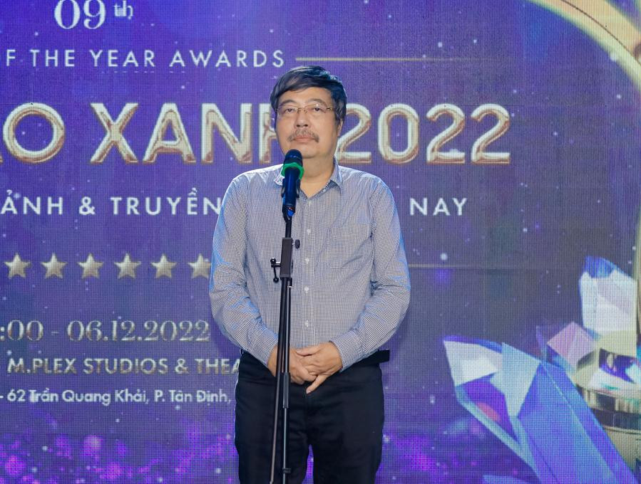 Ông Đinh Trọng Tuấn - Chủ tịch HĐNT giải Ngôi sao Xanh.