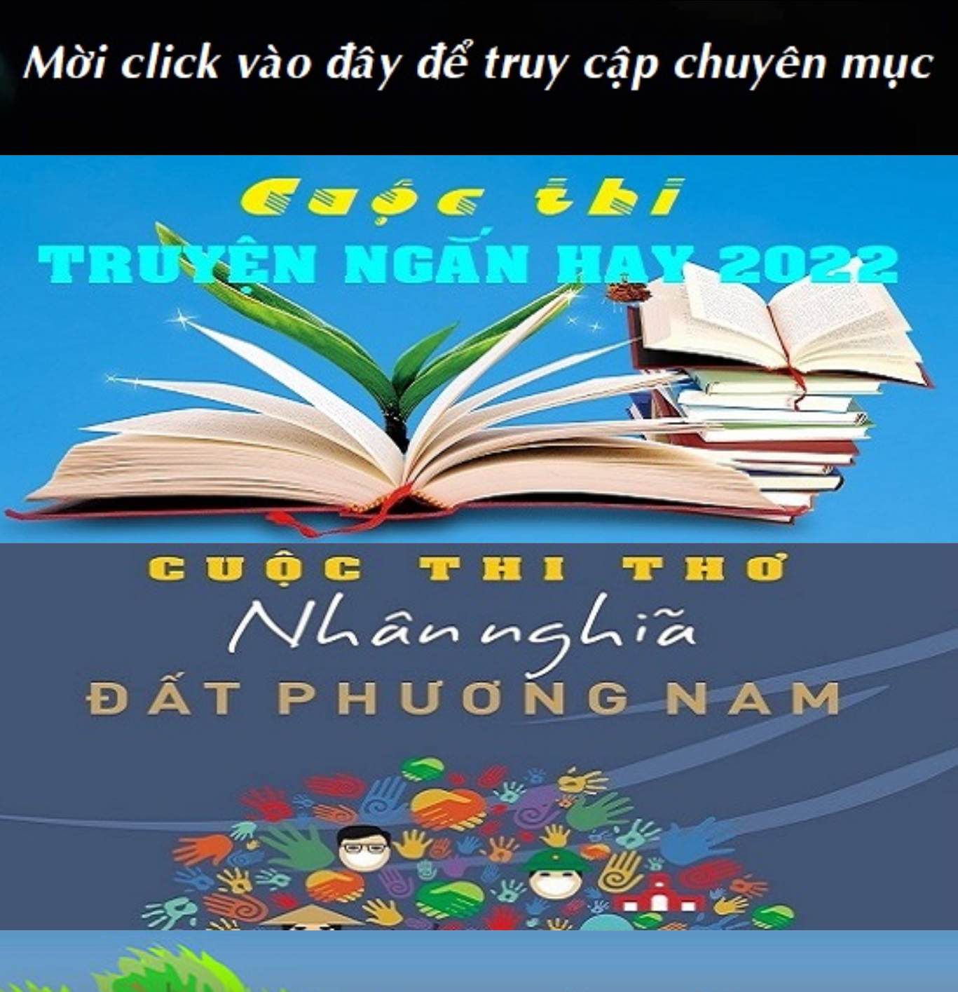 Cuộc thi thơ "Nhân nghĩa đất phương Nam" do website thực hiện Cuộc thi thơ "Nhân nghĩa đất phương Nam" do website thực hiện