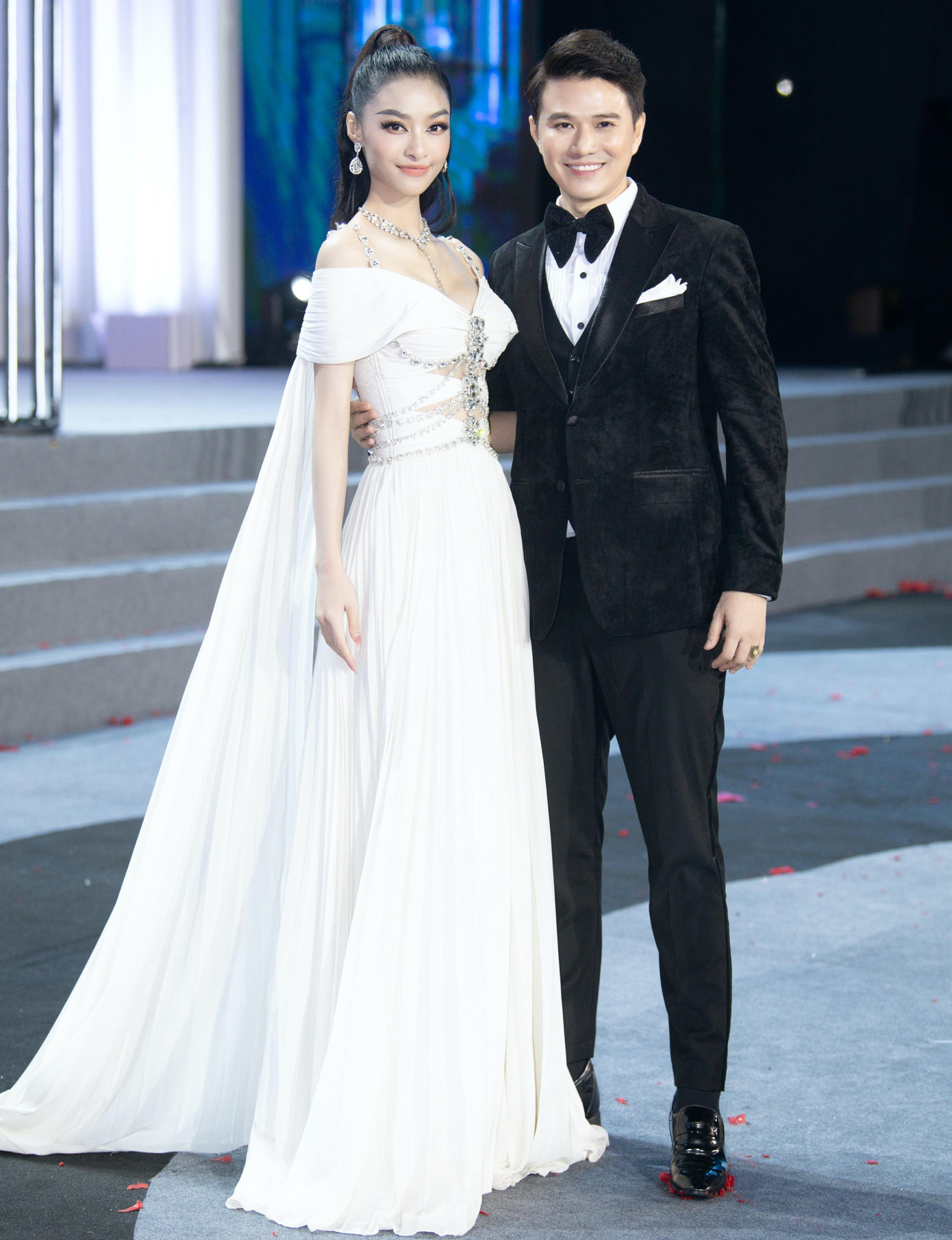 MC Vũ Mạnh Cường và Á hậu Kiều Loan