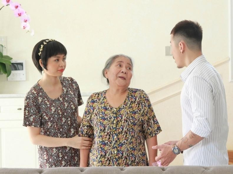 NSƯT Lê Thiện trong phim "Dù gió có thổi"