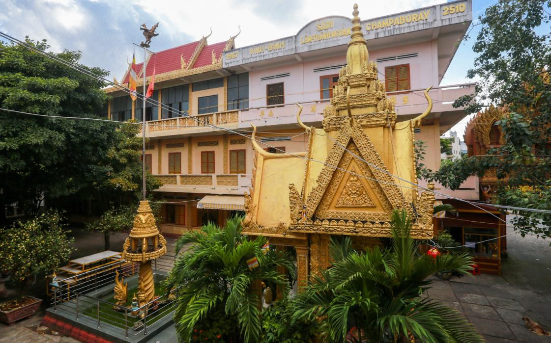 Chùa Chantarangsay- Ngôi chùa Khmer đầu tiên trên đất Sài Gòn