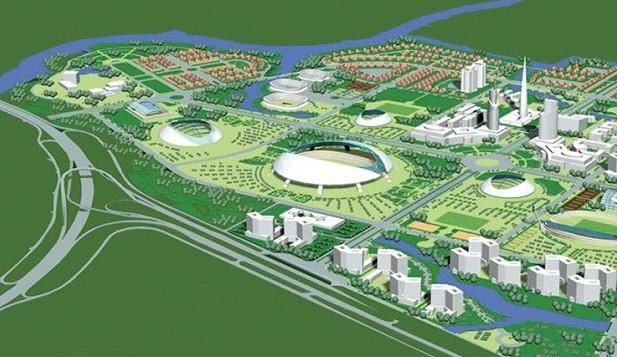 Mô hình Khu liên hiệp Thể thao Rạch Chiếc (TP Thủ Đức) Mô hình Khu liên hiệp Thể thao Rạch Chiếc (TP Thủ Đức)