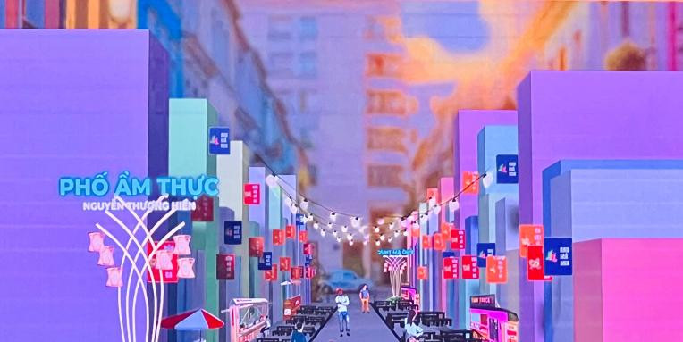 Phối cảnh Phố ẩm thực Nguyễn Thượng Hiền Phối cảnh Phố ẩm thực Nguyễn Thượng Hiền
