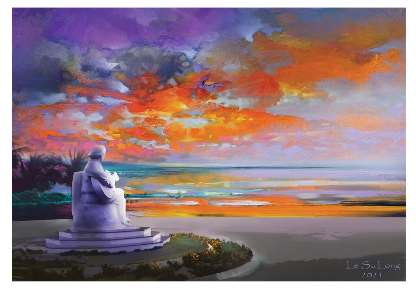 Tượng Trịnh bên bờ biển Quy Nhơn Tượng Trịnh bên bờ biển Quy Nhơn