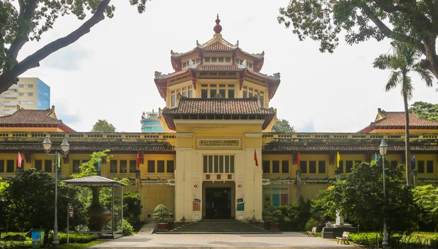 Bảo tàng TPHCM - Di tích quốc gia về Kiến trúc nghệ thuật.