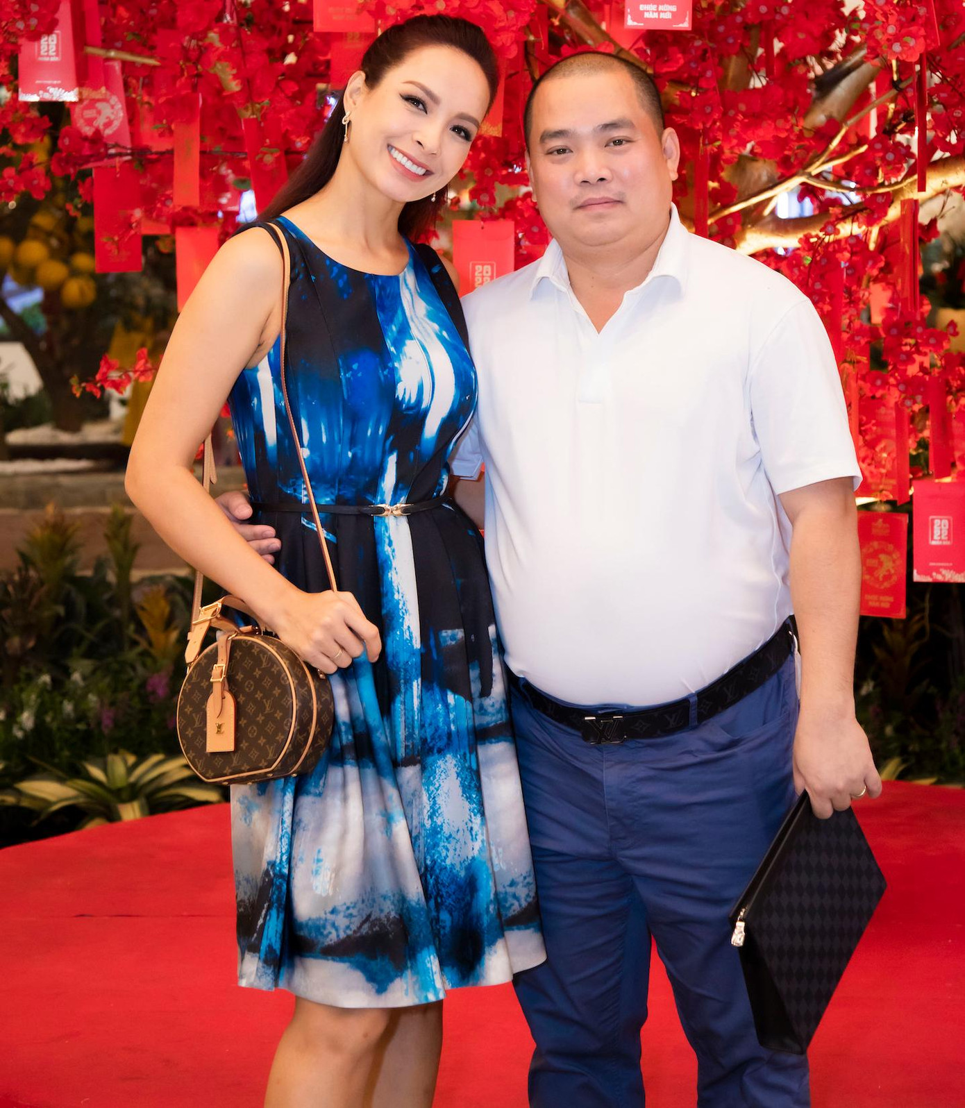 Vợ chồng siêu mẫu Thuý Hạnh