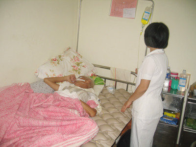 Một bệnh nhân ung thư giai đoạn cuối