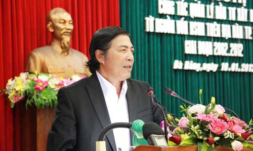 Ông Nguyễn Bá Thanh phát biểu tại hội nghị. Ảnh: Nguyễn Huy