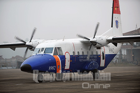 Đây là chiếc máy bay CASA-212-400 thứ hai được tiếp nhận