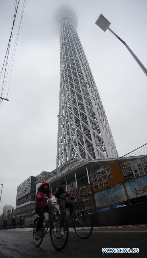 Tháp truyền hình cao nhất thế giới này sẽ thu hút đông khách du lịch. Ảnh: Xinhua