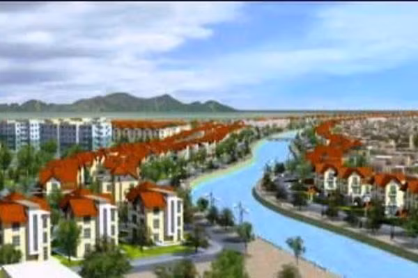 Phối cảnh dự án liên quan đến nội dung khiếu kiện.