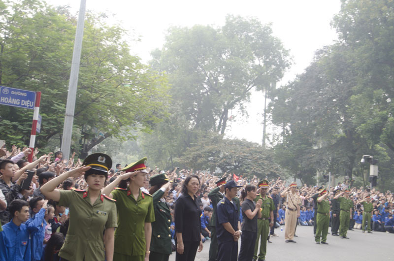 Tiễn biệt Đại tướng về với quê hương đất mẹ Quảng Bình
