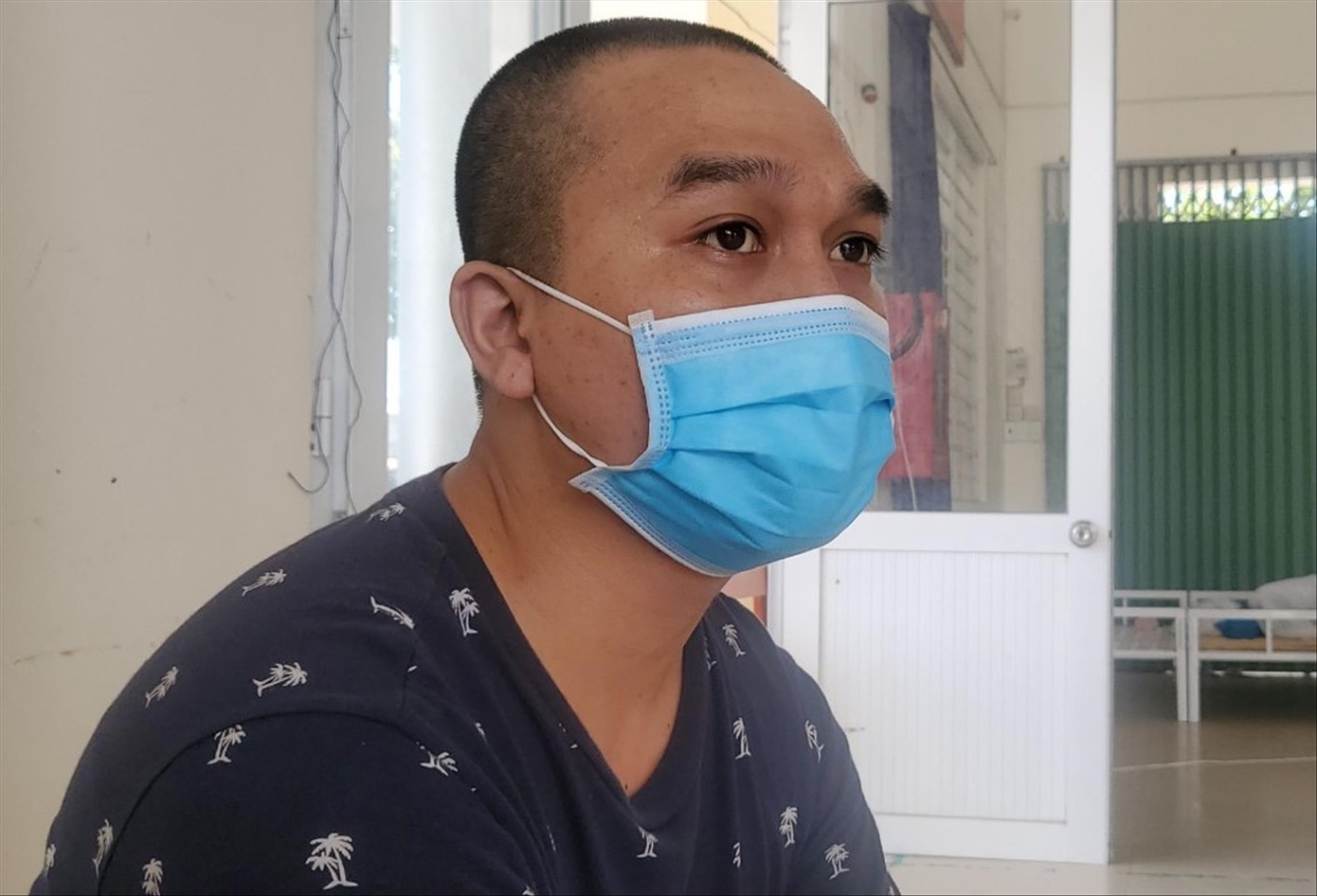 Anh N.Đ.H kể về kế hoạch trốn chạy Ảnh: Kim Hà