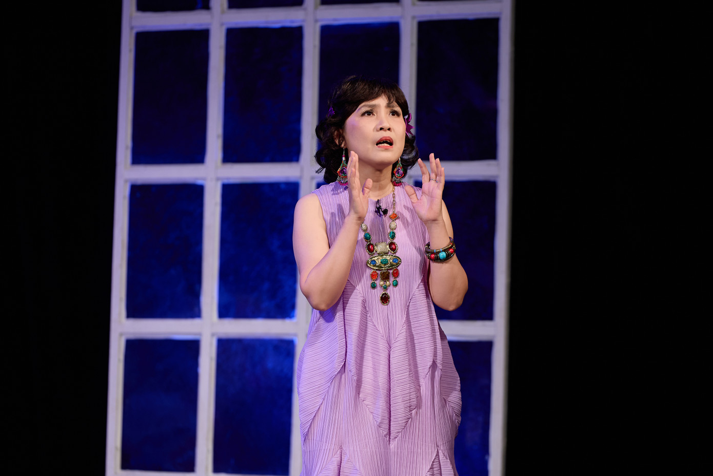 Diễn viên Anh Thơ - Thanh Bình góp thêm vào bữa tiệc hoàn hảo.