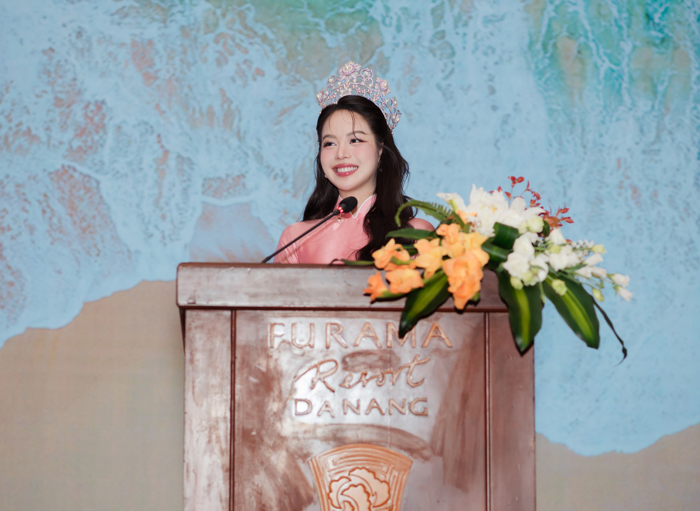 Đương kim Hoa hậu Quốc tế Huỳnh Thị Thanh Thủy được công bố là Đại sứ du lịch năm 2025 - 2026 của thành phố Đà Nẵng.