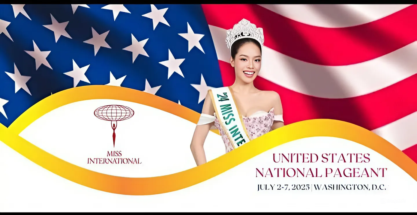 Thanh Thủy làm đại sứ hình ảnh cuộc thi Hoa hậu Quốc tế Mỹ.