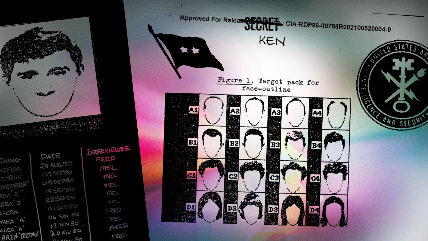 Tài liệu của CIA về dự án bí mật Stargate. Ảnh: CIA.