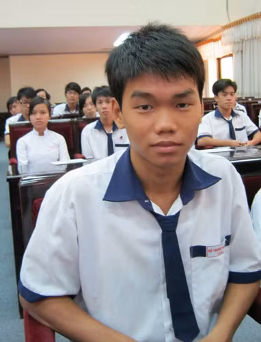 Suốt 12 năm học, Đỗ Thanh Phương - học sinh lớp 12 B2 Trường THPT Phan Ngọc Hiển đều là học sinh giỏi