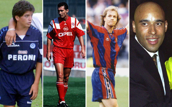 Con trai của những huyền thoại bóng đá thường có sự nghiệp không mấy thành công