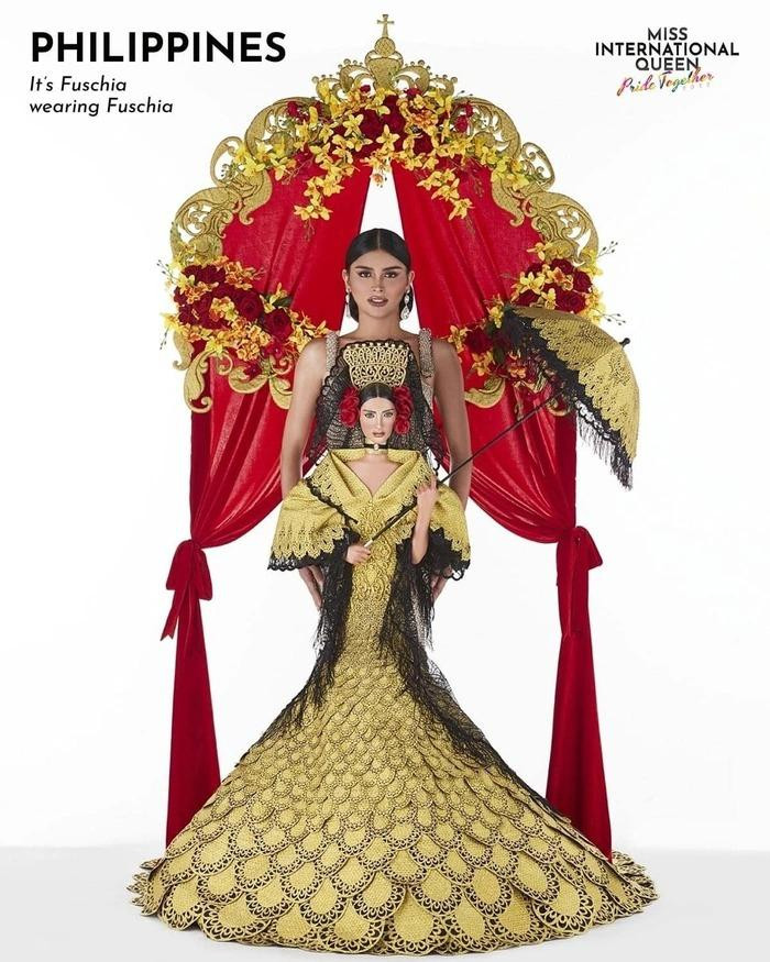 Đại diện Philippines với thiết kế ấn tượng. Đại diện Philippines với thiết kế ấn tượng.