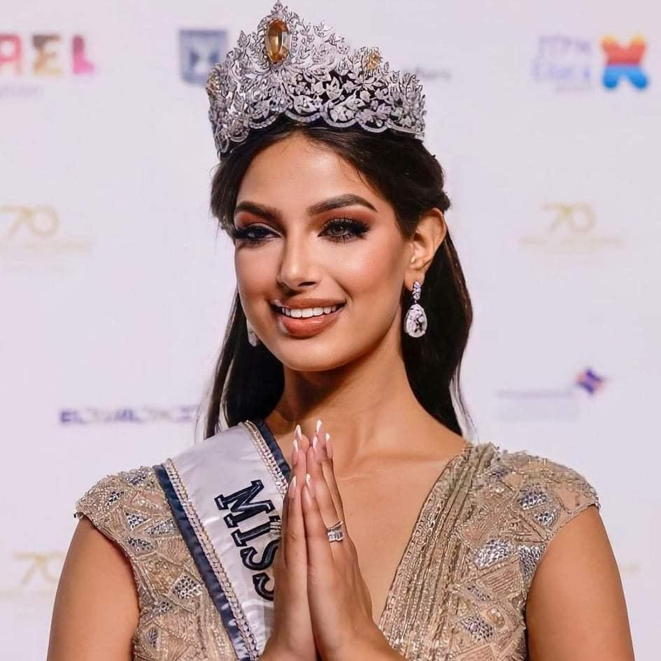 Hoa hậu Hoàn vũ 2021 Harnaaz Sandhu.