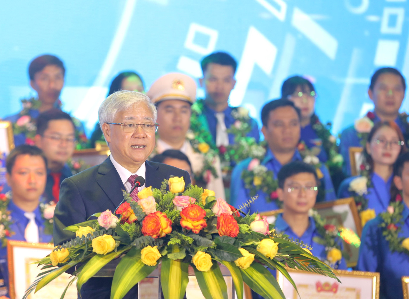 Ông Đỗ Văn Chiến, Bí thư T.Ư Đảng, Chủ tịch Ủy ban T.Ư Mặt trận Tổ quốc Việt Nam. Ảnh: Bảo Anh