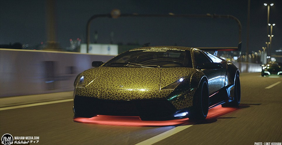 Chiếc Lamborghini da báo của đại ca Shinichi Morohoshi