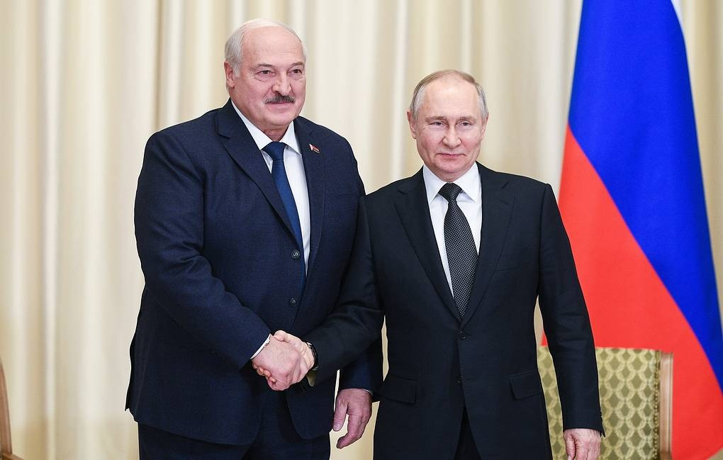 Tổng thống Belarus Alexander Lukashenko và Tổng thống Nga Vladimir Putin. Ảnh: Tass Tổng thống Belarus Alexander Lukashenko và Tổng thống Nga Vladimir Putin. Ảnh: Tass