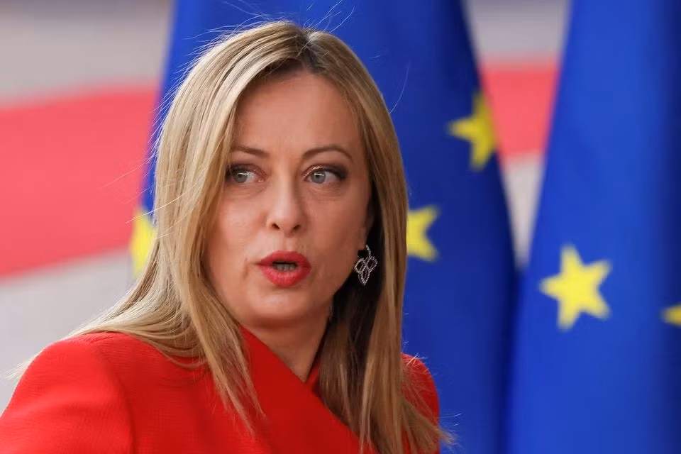 Thủ tướng Ý Giorgia Meloni. Ảnh: Reuters Thủ tướng Ý Giorgia Meloni. Ảnh: Reuters